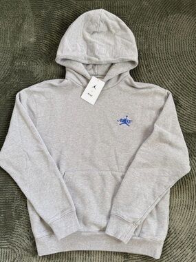 Nike Air JORDAN x Awake NY Fleece Hoodie Gray SIZE L
